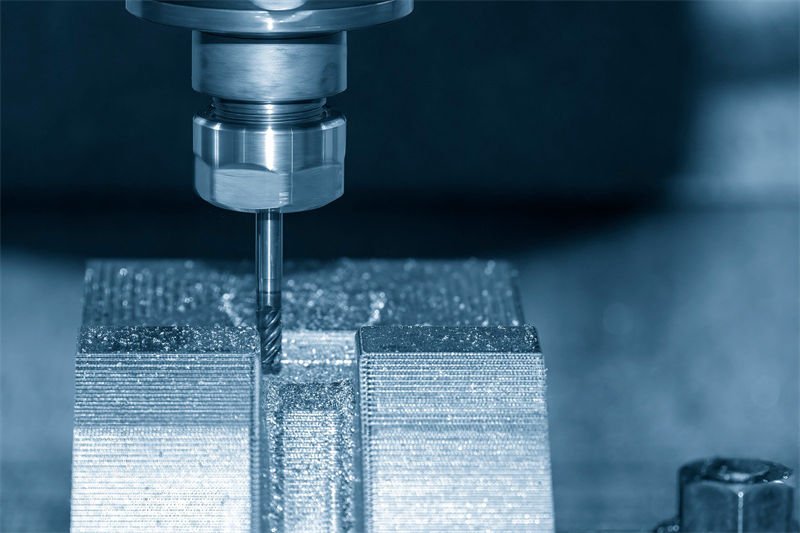 Precision drilling on a CNC milling machine