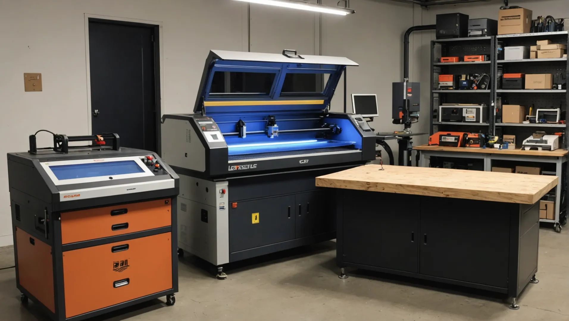 Comparison of a budget-friendly and a high-end laser cutter