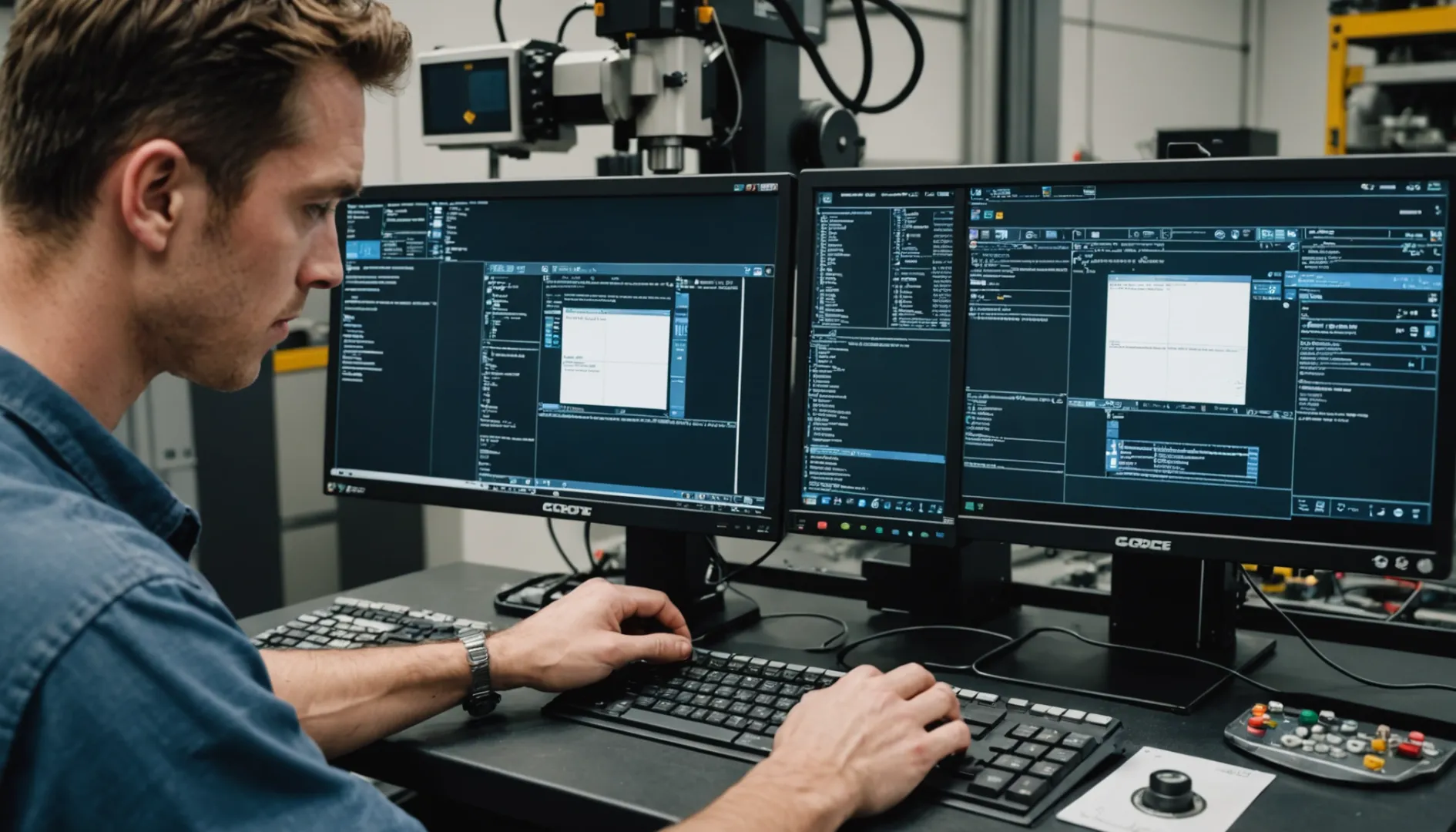 Comparison of manual and software-aided CNC programming